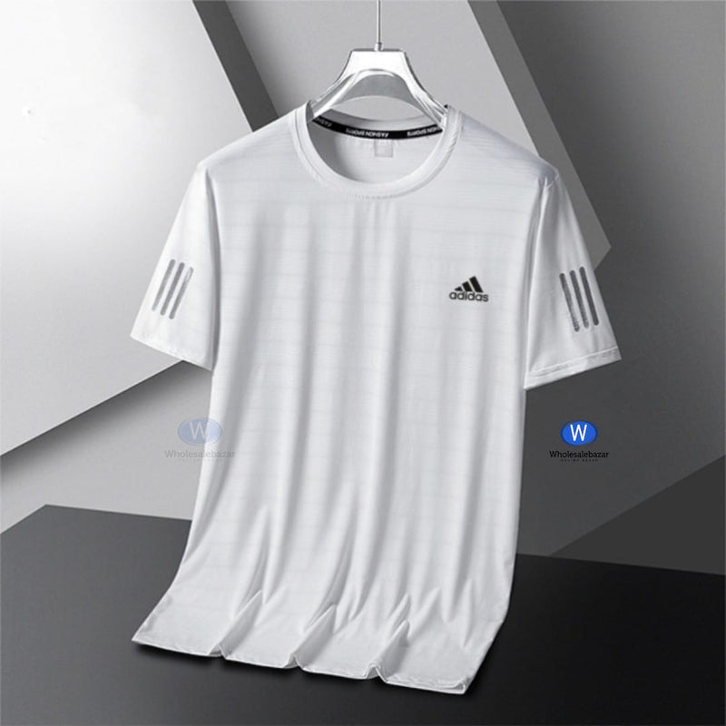 White Premium Quality t-shirt Adedas Men's T-shirts breathable  high quality T-shirts