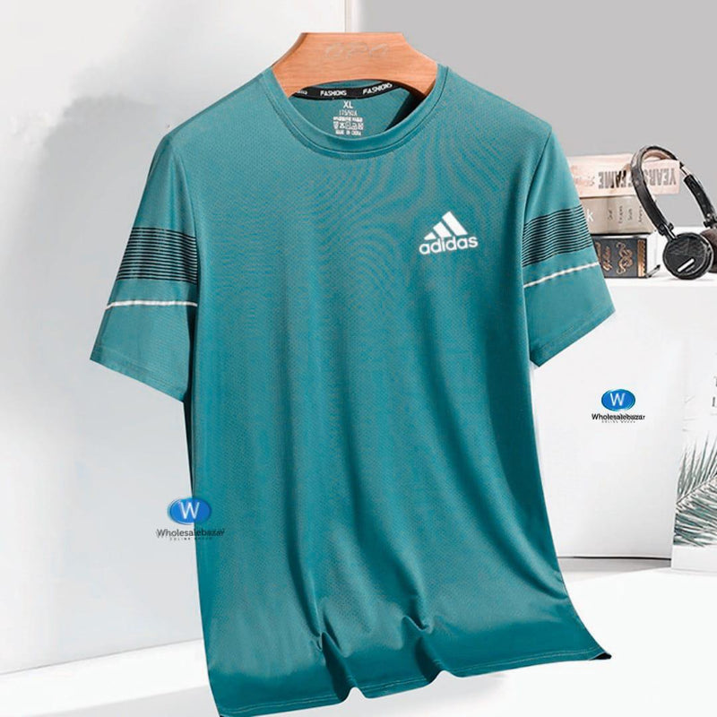 Premium Quality Men's  Adedas T-shirts breathable high stretch suitable for running  and cycling environment