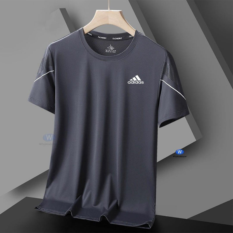 Premium Quality Men's  Adedas T-shirts breathable high stretch suitable for running  and cycling environment